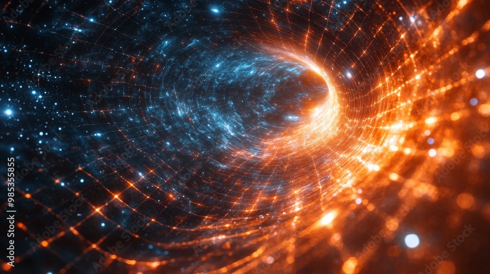 Obraz premium Cosmic Tunnel.