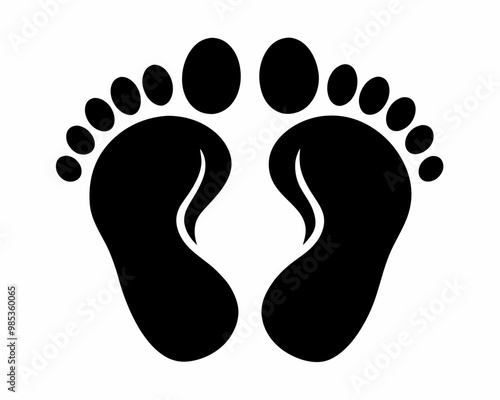 baby feet silhouette vector,Baby vector,baby silhouette,Baby footprint with hearts Baby feet silhouette