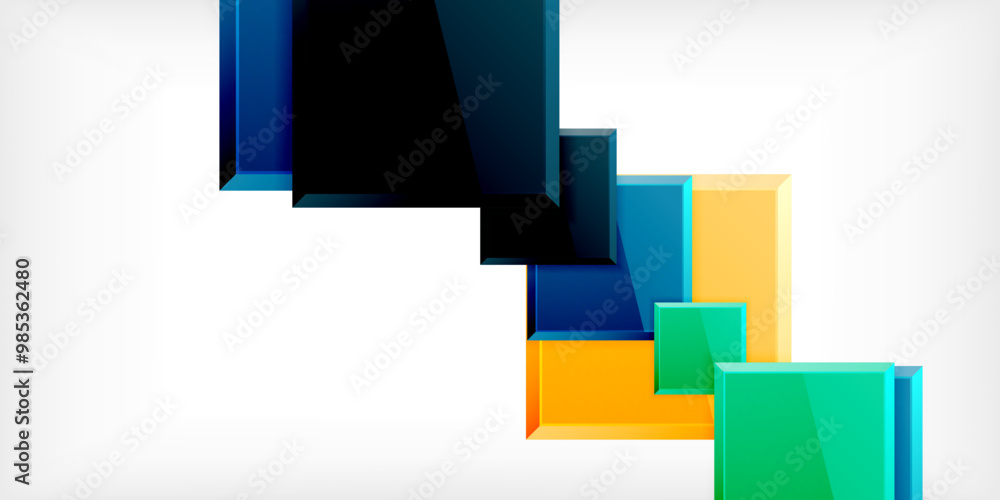 Shiny glossy metallic or plastic square design background. Vector Illustration For Wallpaper, Banner, Background, Card, Book Illustration, landing page Shiny glossy metallic or plastic square design background. Vector Illustration For Wallpaper, Banner, Background, Card, Book Illustration, landing page
