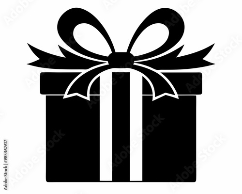 Editable Christmas gift box vector icon. Part of a big icon,family. Perfect for web and app interfaces, presentations, infographics, etc.