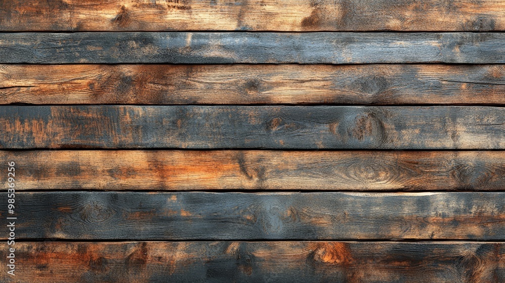 Rustic Weathered Wood Planks Texture Background Rustic Weathered Wood Planks Texture Background