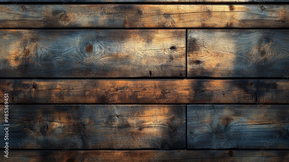 Rustic Wooden Plank Wall Texture Background Rustic Wooden Plank Wall Texture Background