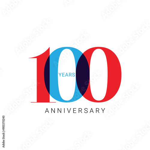 130, 130th Years Anniversary Logo, Vector Template Design element for birthday, invitation, wedding, jubilee and greeting card illustration. photo