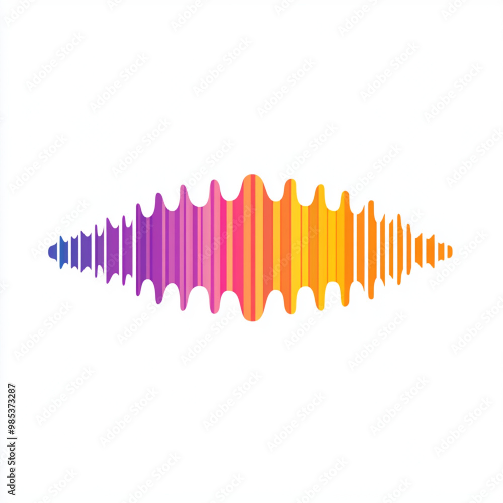 colored sound waves colored sound waves