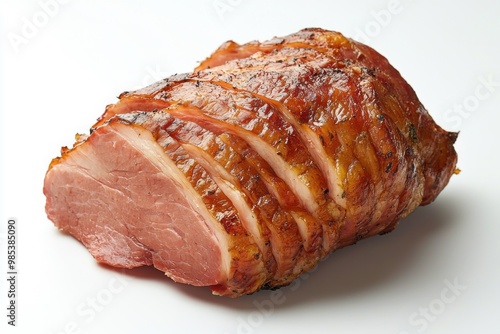 Glazed Ham Slices.