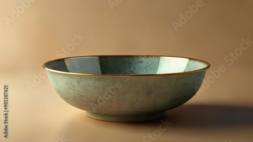  Elegant bowl perfect for serving or display photo