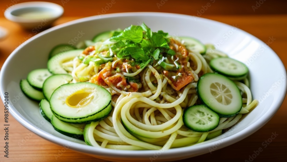  Delicious summer pasta with zucchini and fresh herbs