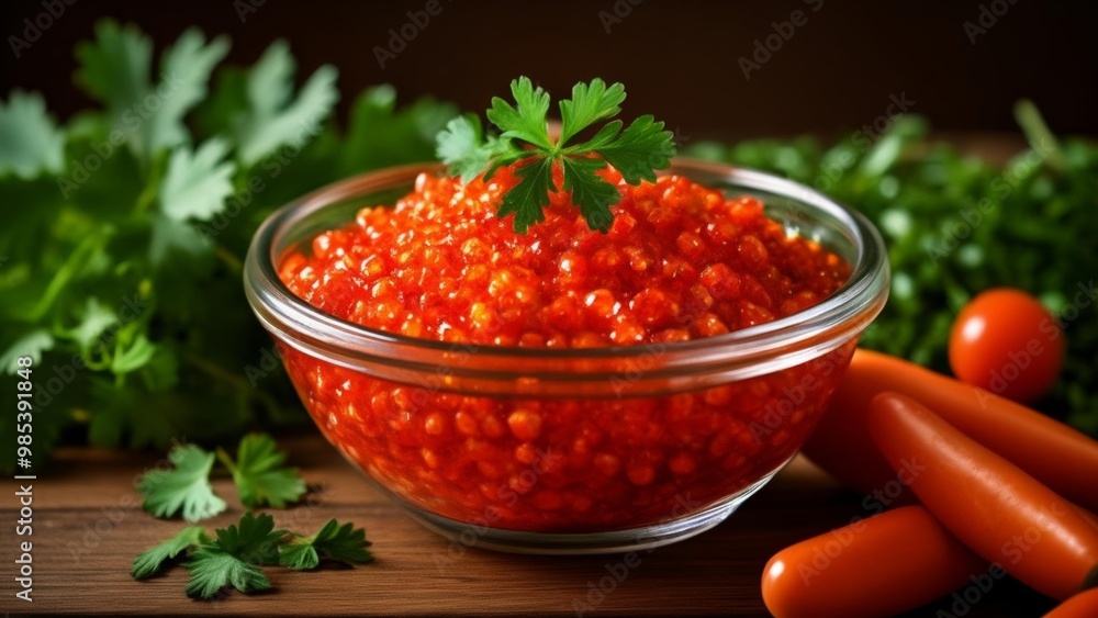 Freshly prepared pomegranate seeds ready to be enjoyed Freshly prepared pomegranate seeds ready to be enjoyed