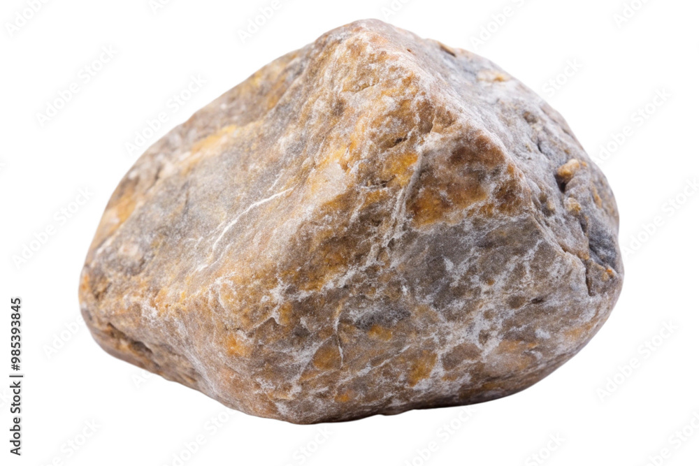 Obraz premium stone isolated on white background
