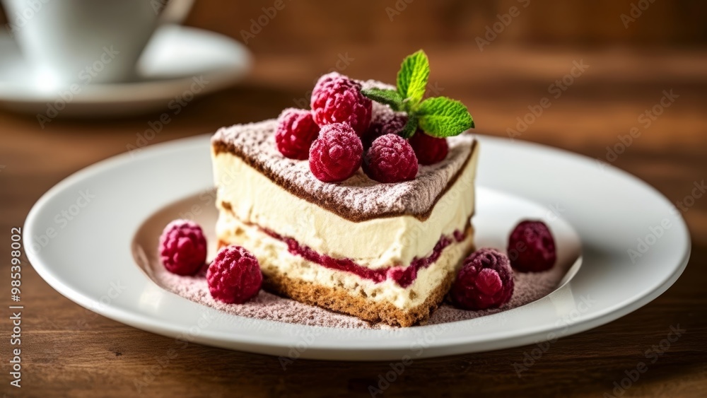 Delicious dessert ready to be savored Delicious dessert ready to be savored