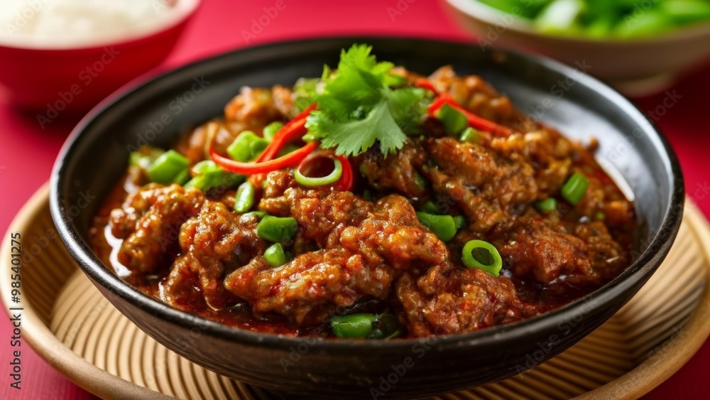Delicious Asian cuisine ready to be savored Delicious Asian cuisine ready to be savored