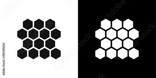 propolis icon Flat vector set outline