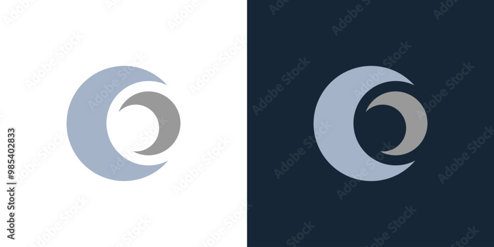 Crescent moon icon vector night dream ramadan isolated logo Crescent moon icon vector night dream ramadan isolated logo