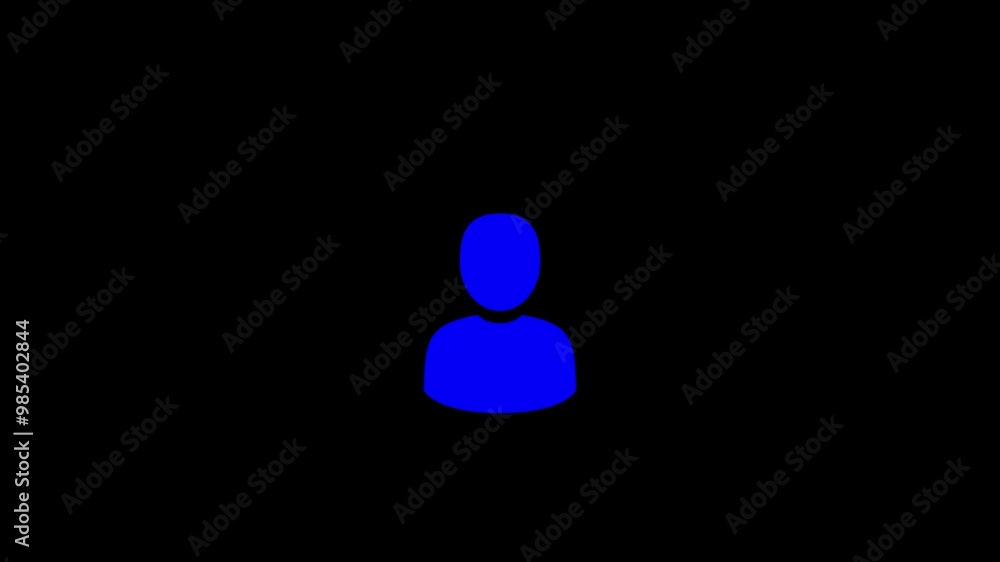 A group of people icon, Animated icon on transparent background, alpha channel included. A group of people icon, Animated icon on transparent background, alpha channel included.