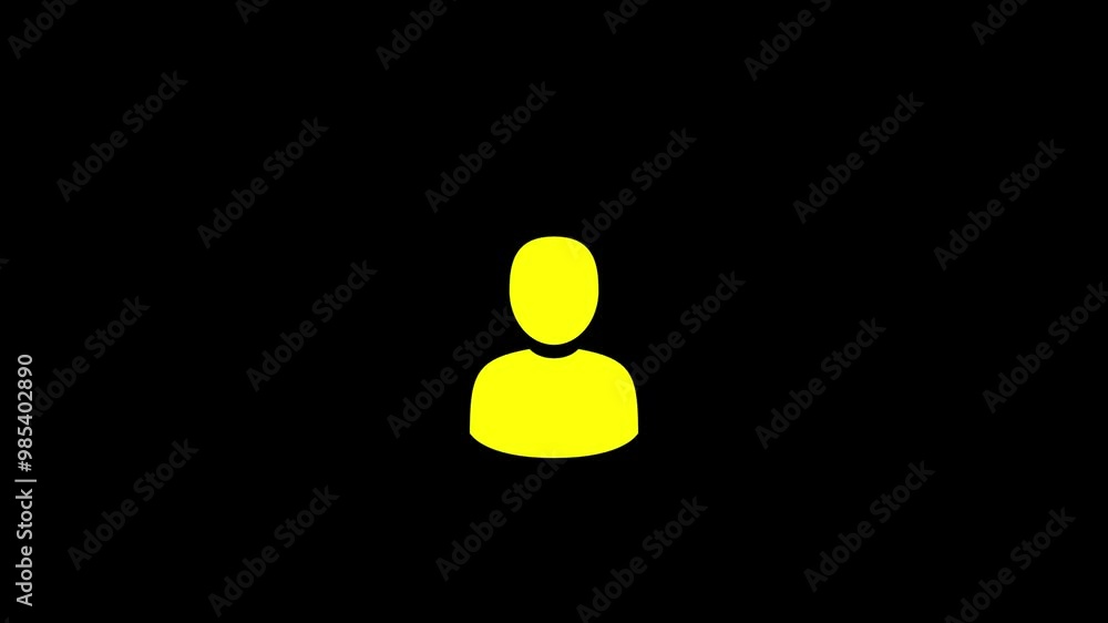 A group of people icon, Animated icon on transparent background, alpha channel included. A group of people icon, Animated icon on transparent background, alpha channel included.