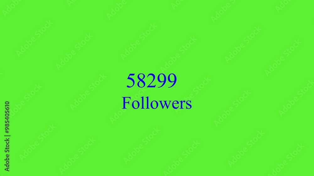 Social Media Increasing Followers Statistics Counter Social Media Increasing Followers Statistics Counter