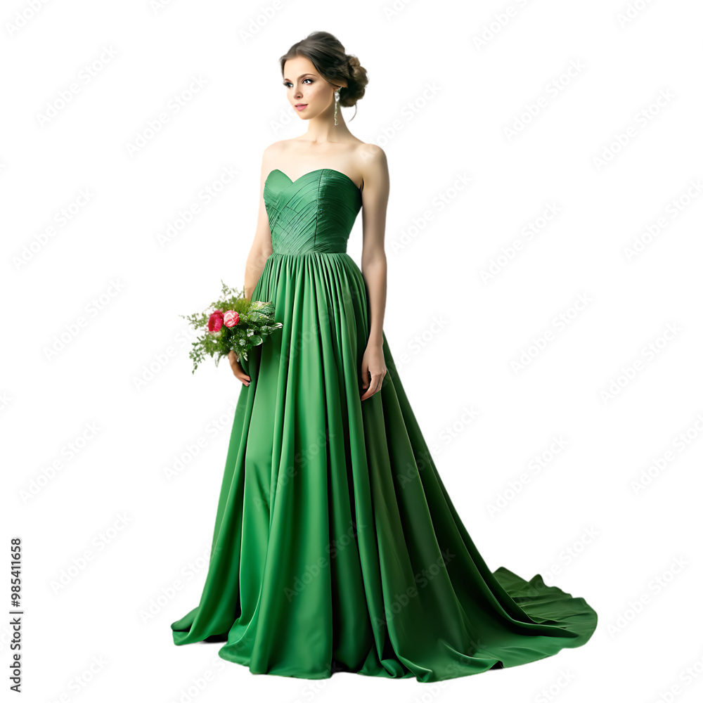 Fashion dress long flowing dress Fashion dress long flowing dress