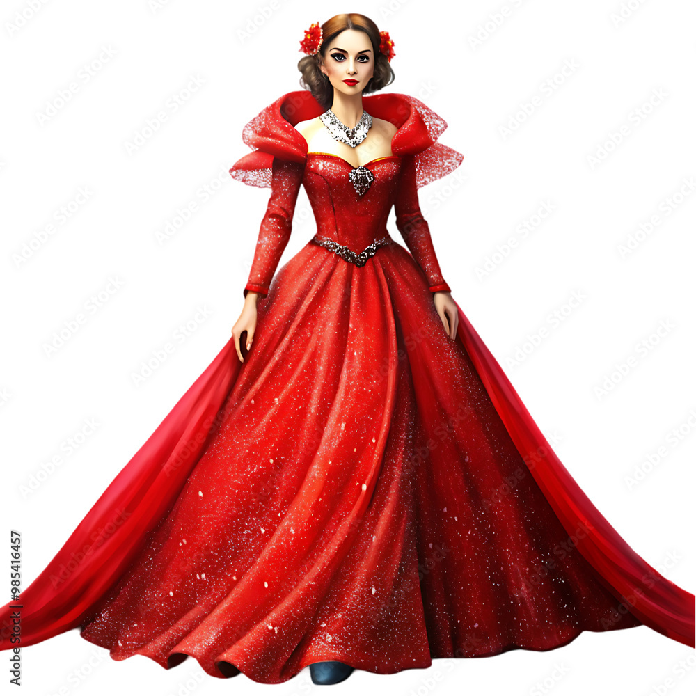 Fashion dress long flowing dress Fashion dress long flowing dress