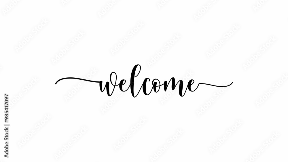 Welcome text vektor bakcground banner , Welcome text vektor bakcground banner ,