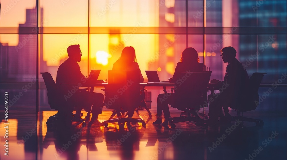Team collaborating in a high-pressure meeting room, balancing risk and workload Team collaborating in a high-pressure meeting room, balancing risk and workload