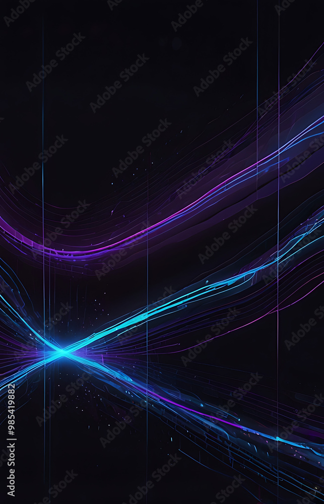 A dark, sleek background with thin, glowing lines in neon blue and purple forming abstract shapes, creating a futuristic and stylish mobile wallpaper. A dark, sleek background with thin, glowing lines in neon blue and purple forming abstract shapes, creating a futuristic and stylish mobile wallpaper.