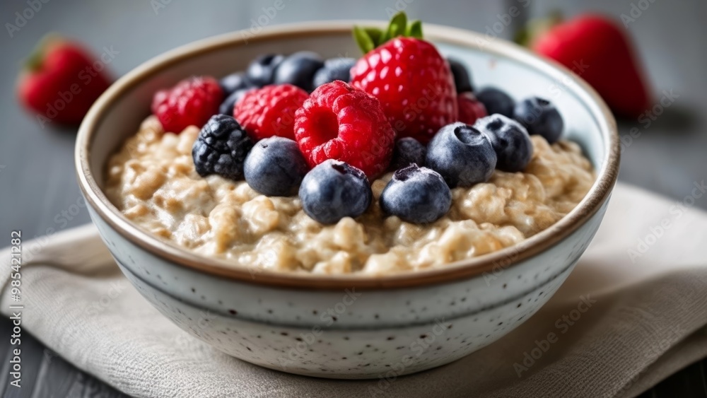 Deliciously nutritious breakfast bowl Deliciously nutritious breakfast bowl