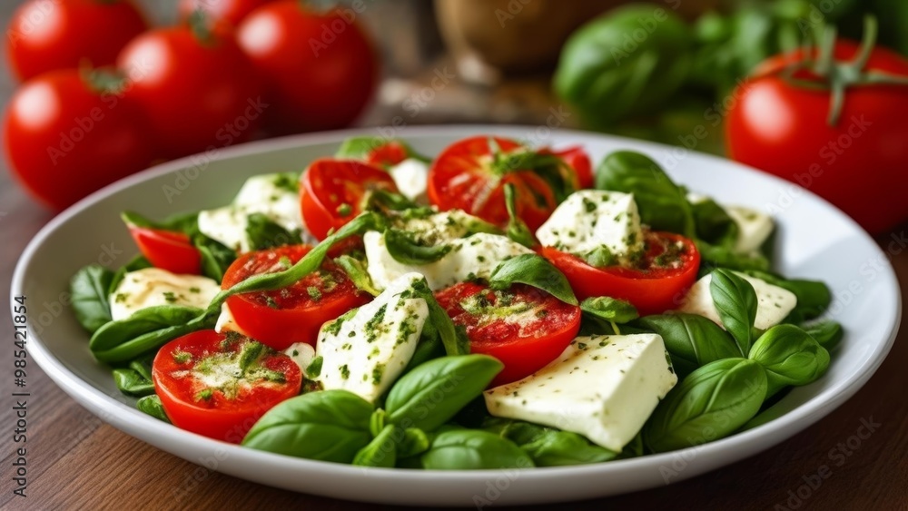 Fresh and vibrant summer salad Fresh and vibrant summer salad