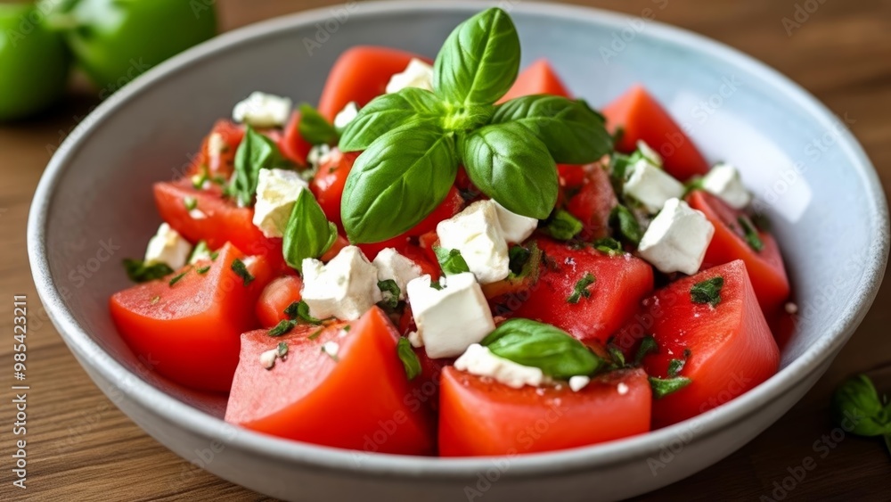 Fresh and vibrant summer salad Fresh and vibrant summer salad