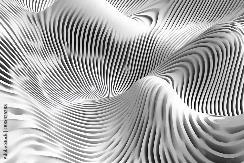 Abstract line black and white texture 3d background Abstract line black and white texture 3d background