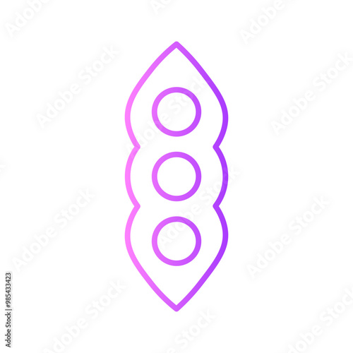 soybean gradient icon