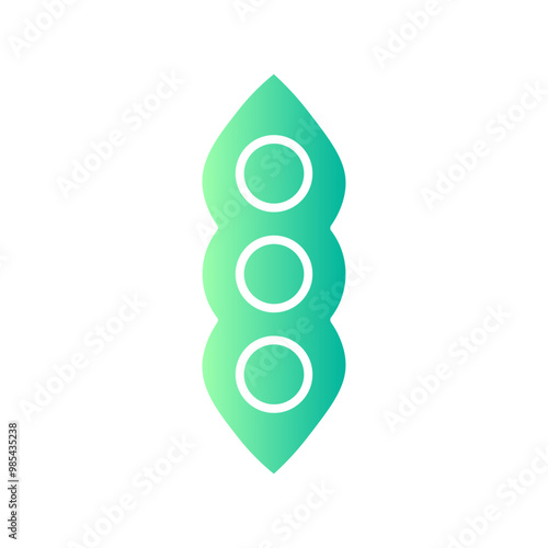 soybean gradient icon