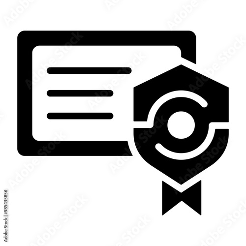 Digital Certificate Icon