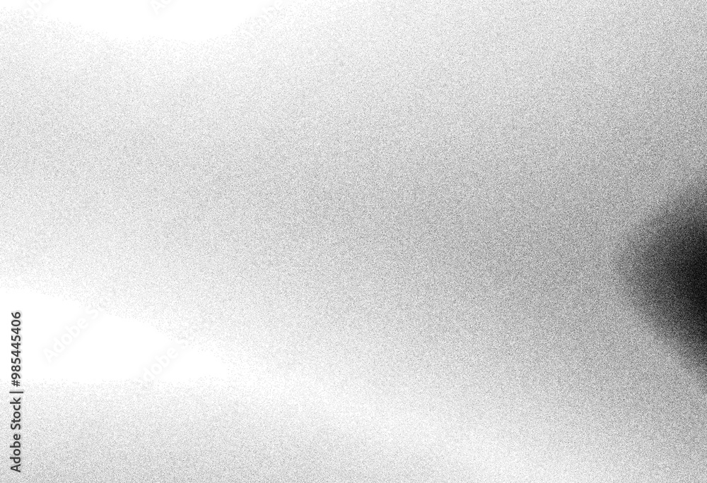 Obraz premium Abstract black and white gray grainy texture gradient background