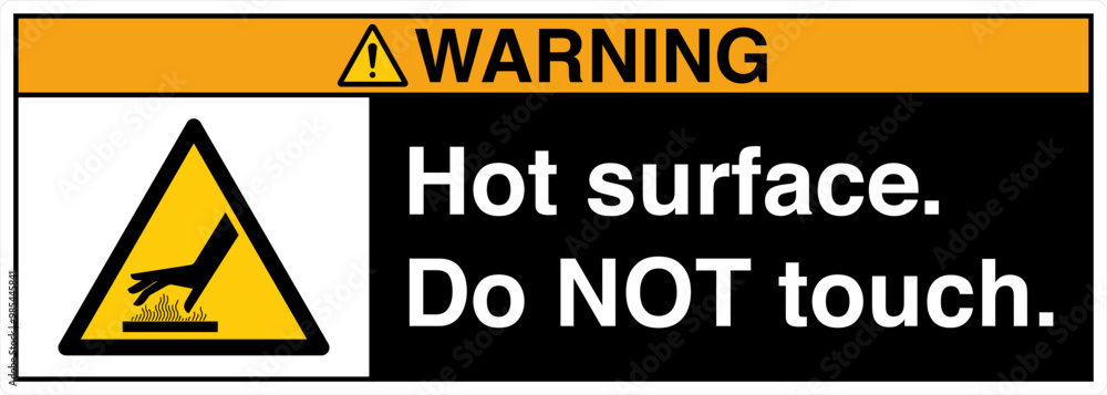 Obraz premium ANSI Z535 Safety Sign Marking...