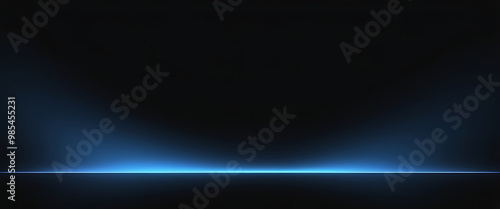 Blue blue spectrum lights tech black party club neon lights abstract wave technology blue gradient background, black background. wide banner, poster, website, video editing, background. ai