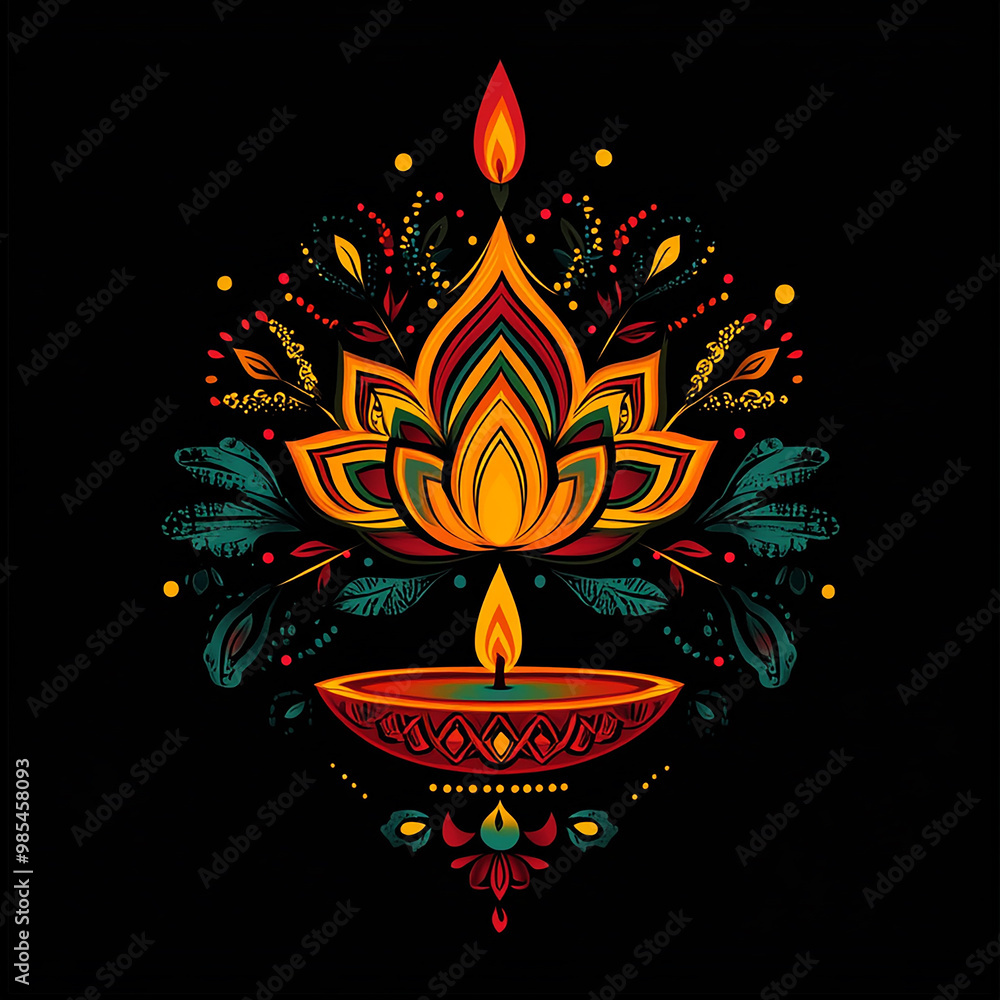 Happy diwali traditional background Happy diwali traditional background