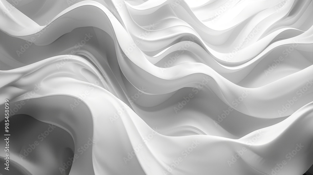 Obraz premium Modern Abstract White Background Design Vector Illustration