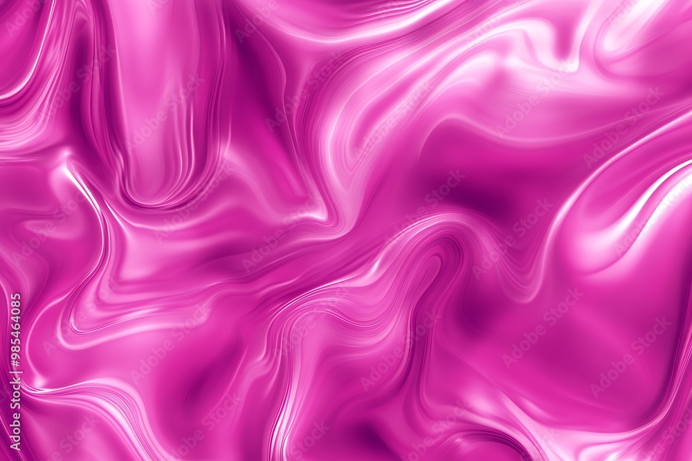 Abstract Pink and White Swirls Background. Generative AI Abstract Pink and White Swirls Background. Generative AI
