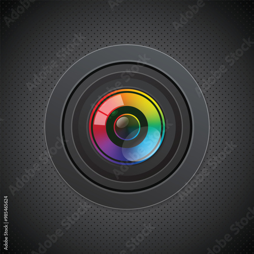 camera photo lens icon