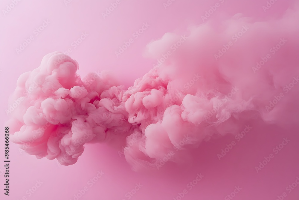 Fototapeta premium abstract pink cloud background valentines concept. Generative AI