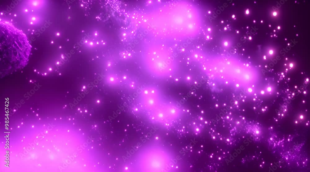 Abstract video of swirling meteoric dust particles, symbolizing magic, energy, or a cosmic phenomenon, film overlay effect, motion elements, video effects Abstract video of swirling meteoric dust particles, symbolizing magic, energy, or a cosmic phenomenon, film overlay effect, motion elements, video effects