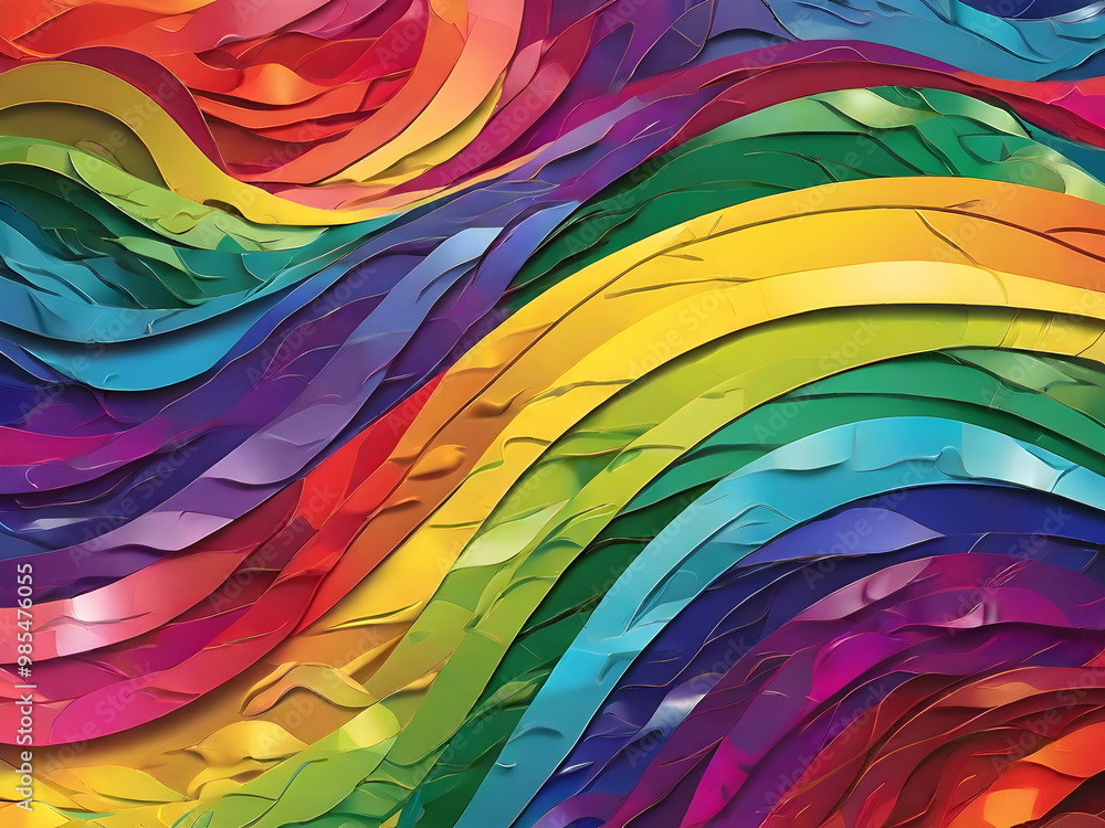 abstract rainbow background,Ai generated abstract rainbow background,Ai generated