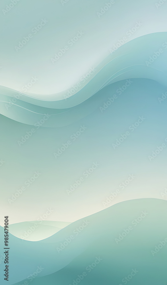 A soft pastel gradient fading from light mint green to baby blue, creating a serene and calming atmosphere, perfect for a soothing mobile wallpaper A soft pastel gradient fading from light mint green to baby blue, creating a serene and calming atmosphere, perfect for a soothing mobile wallpaper