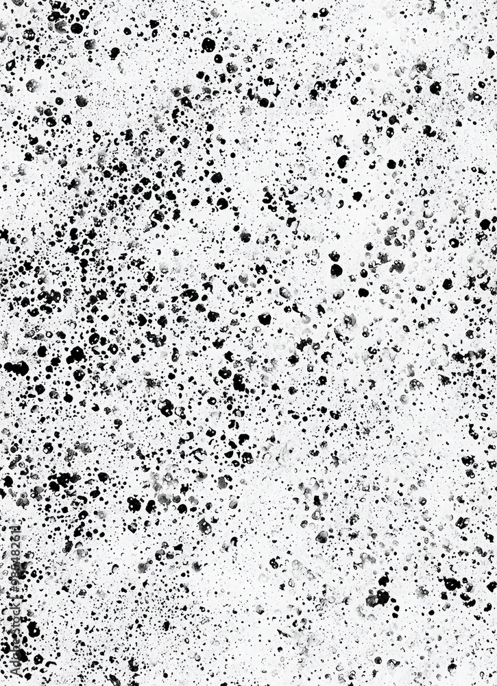 Abstract black splatter Abstract black splatter