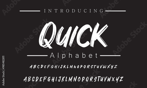 Clean Brush Script Font for Readability in Modern Designs | Versatile Style for All Creative Uses and Invitations