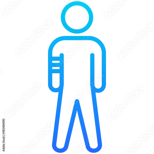 Broken Arm Icon