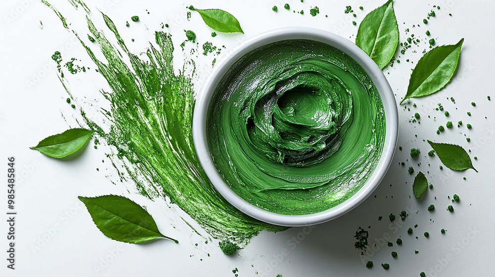 Obraz premium Face Cream on Solid Background