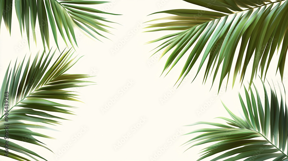 Palm branches Palm branches