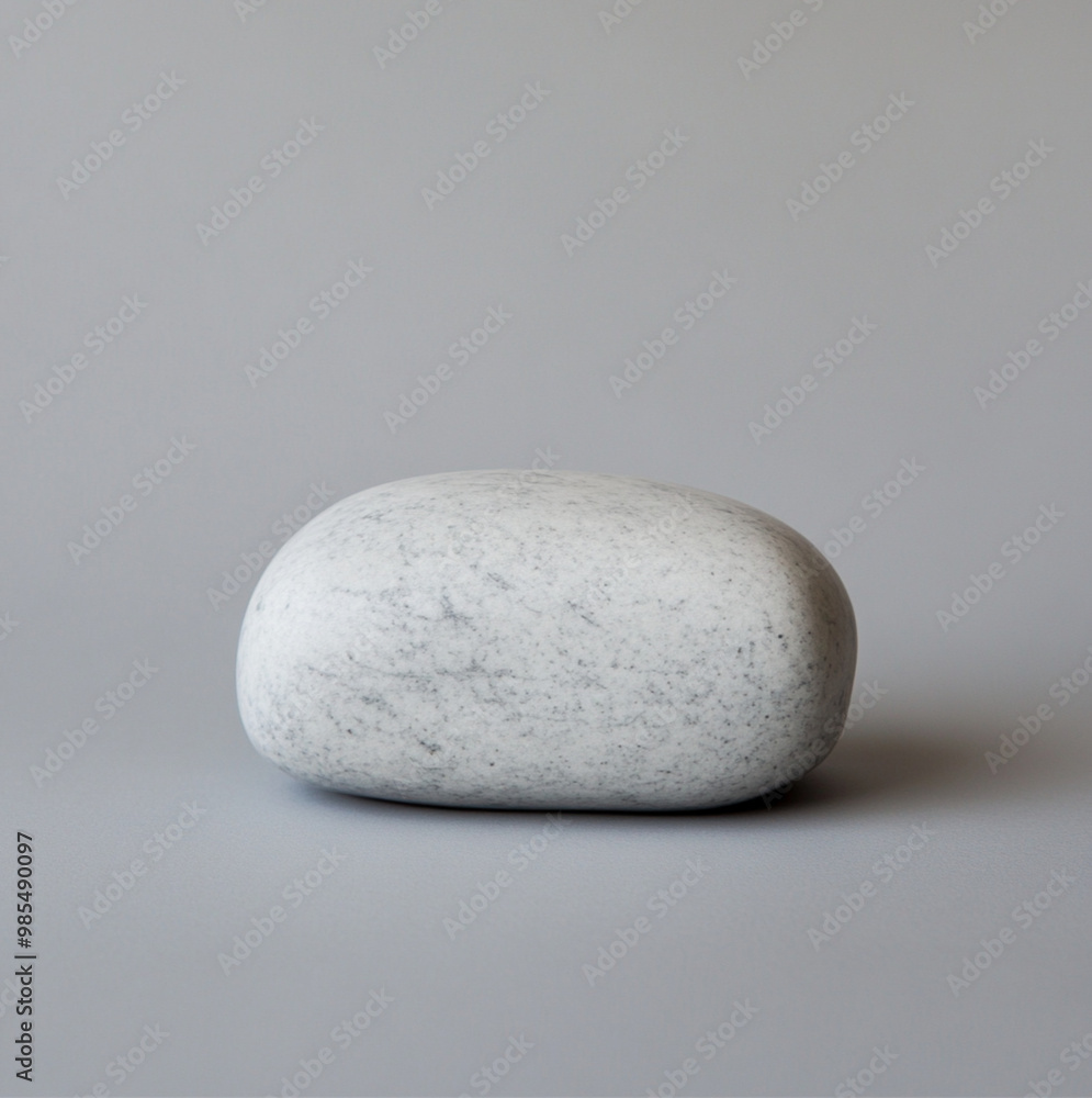 grey stone on a grey background, the stone is flat to place the packaging on it grey stone on a grey background, the stone is flat to place the packaging on it