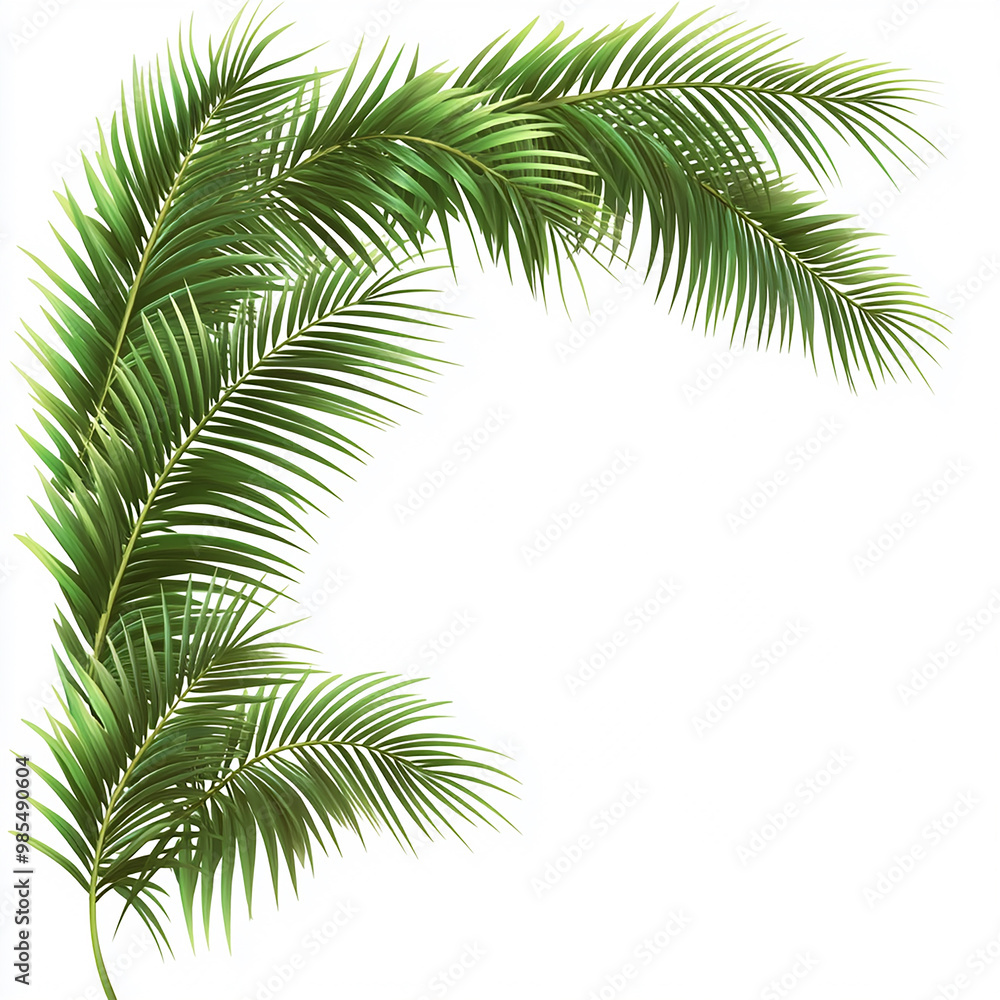 Fototapeta premium Palm branches